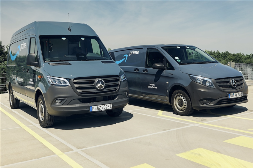 Green giants: Amazon’s mega-deal with Mercedes-Benz for 5,000 electric vans